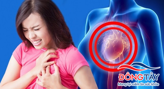 Các cơn đau thắt ngực cường độ mạnh, kéo dài có thể là dấu hiệu cảnh báo biến chứng nhồi máu cơ tim